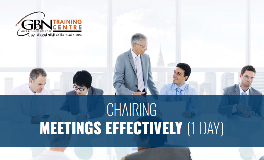 Chairing Meetings Effectively 1 Day Gbntc